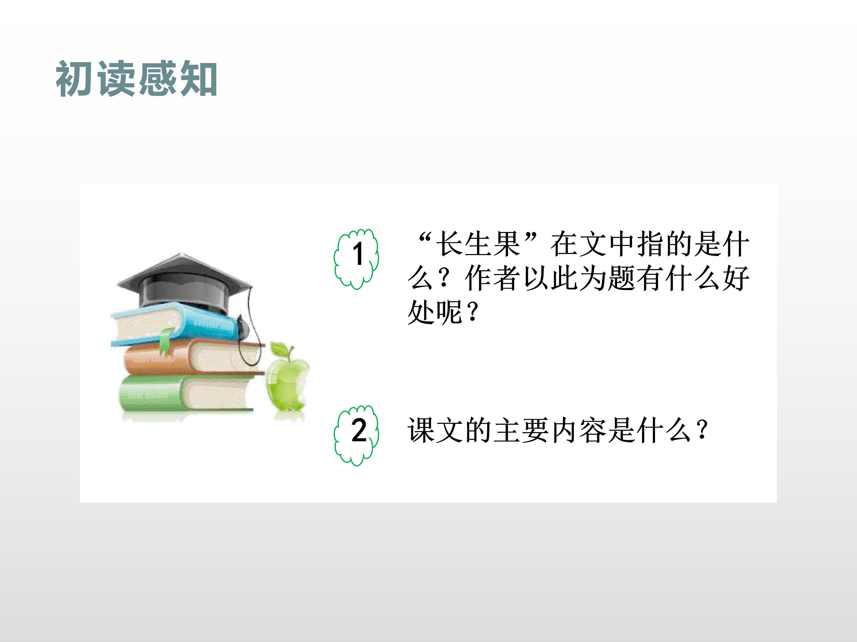 我的长生果ppt模板