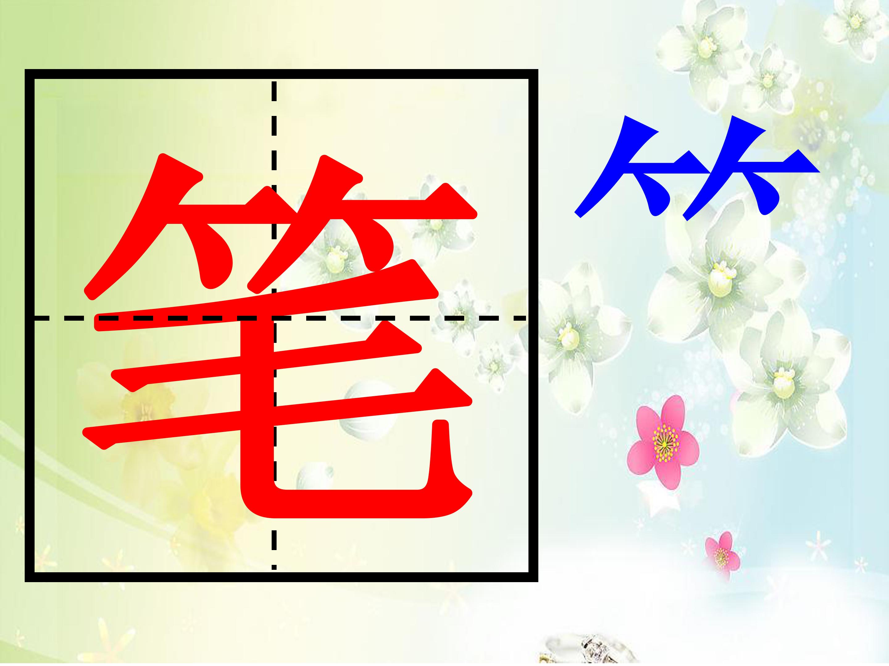 小学美术五年级美术有趣的汉字ppt说课稿模板
