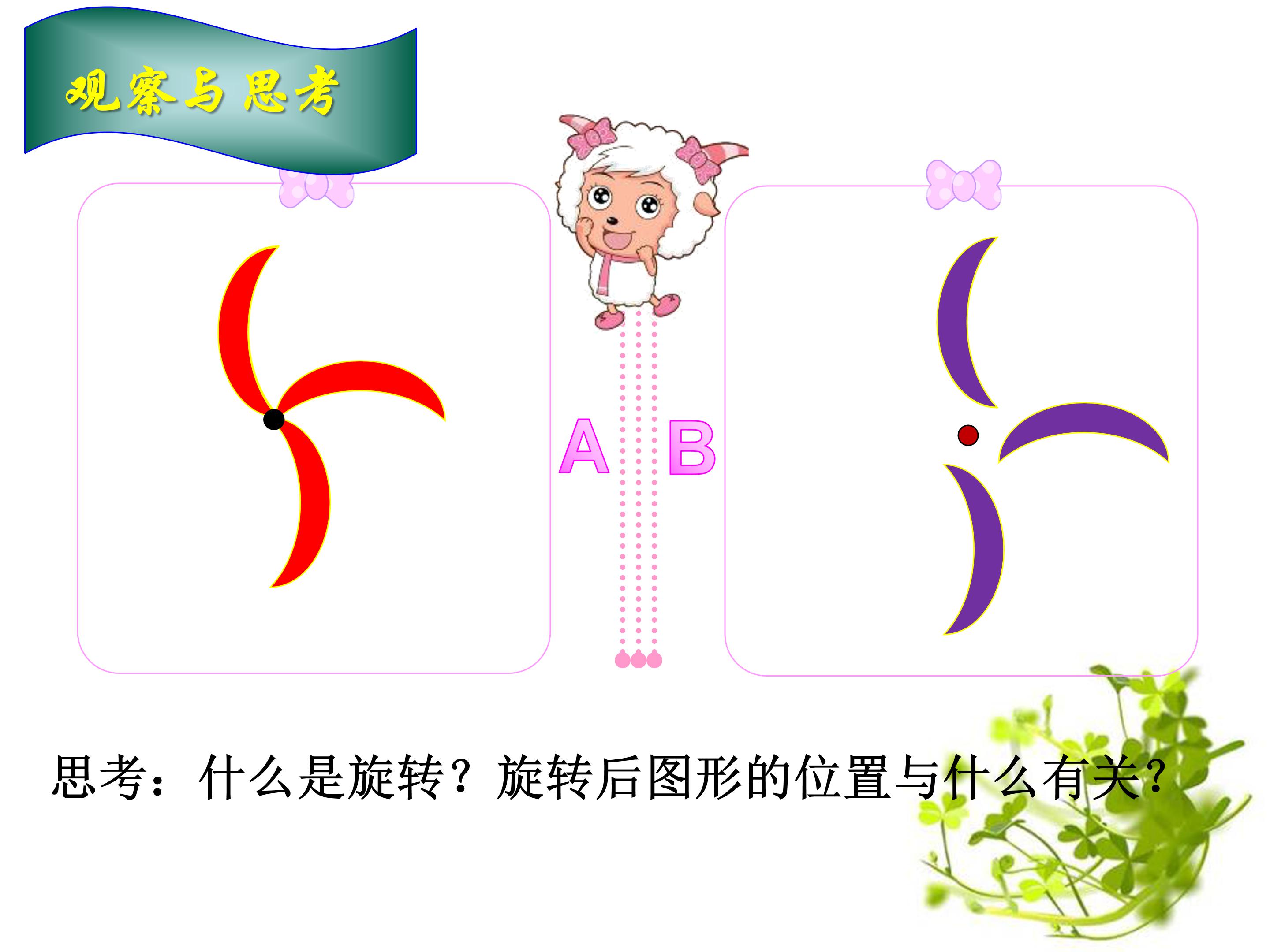 图形的旋转一ppt模板