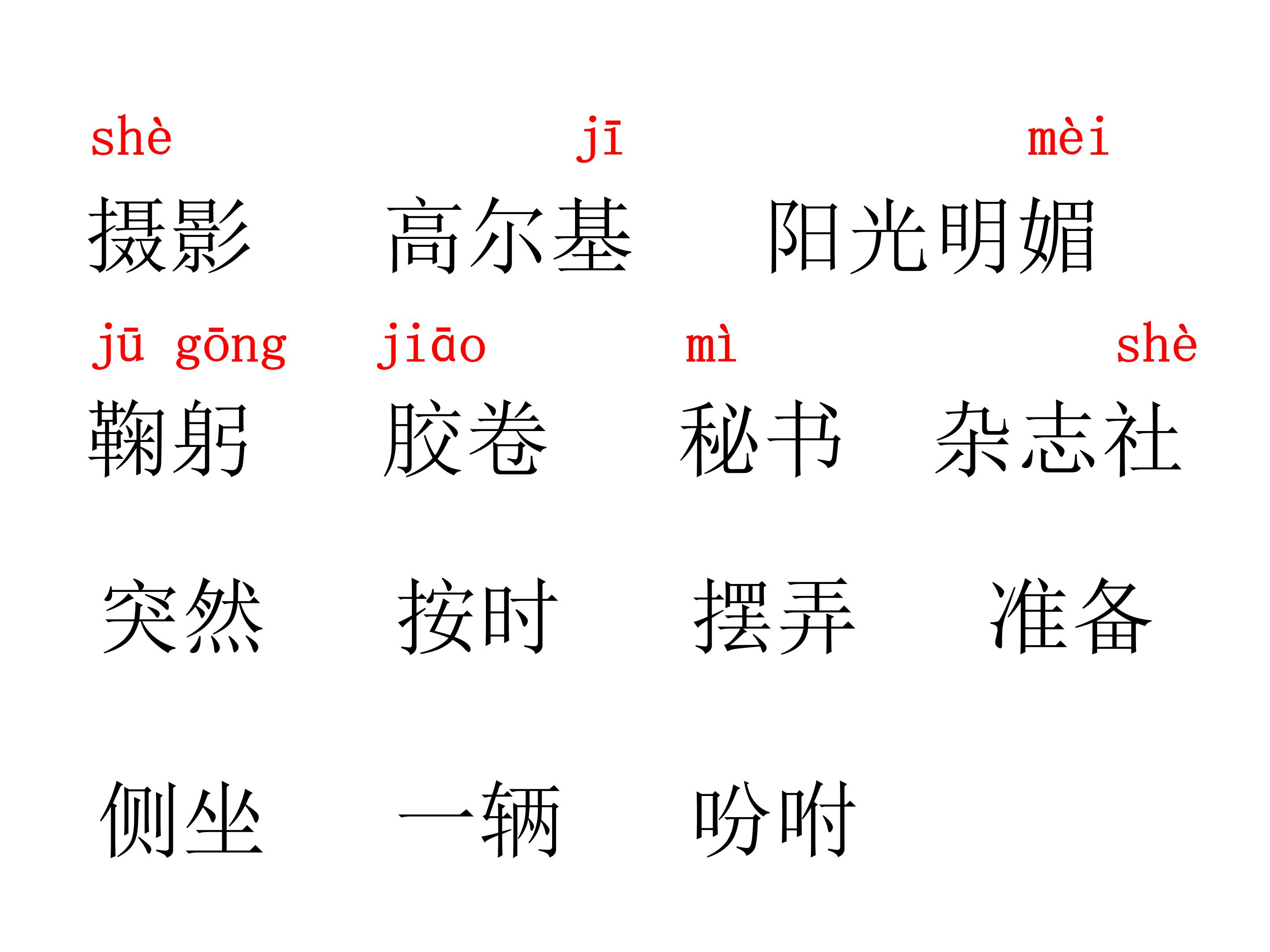 6小摄影师ppt模板