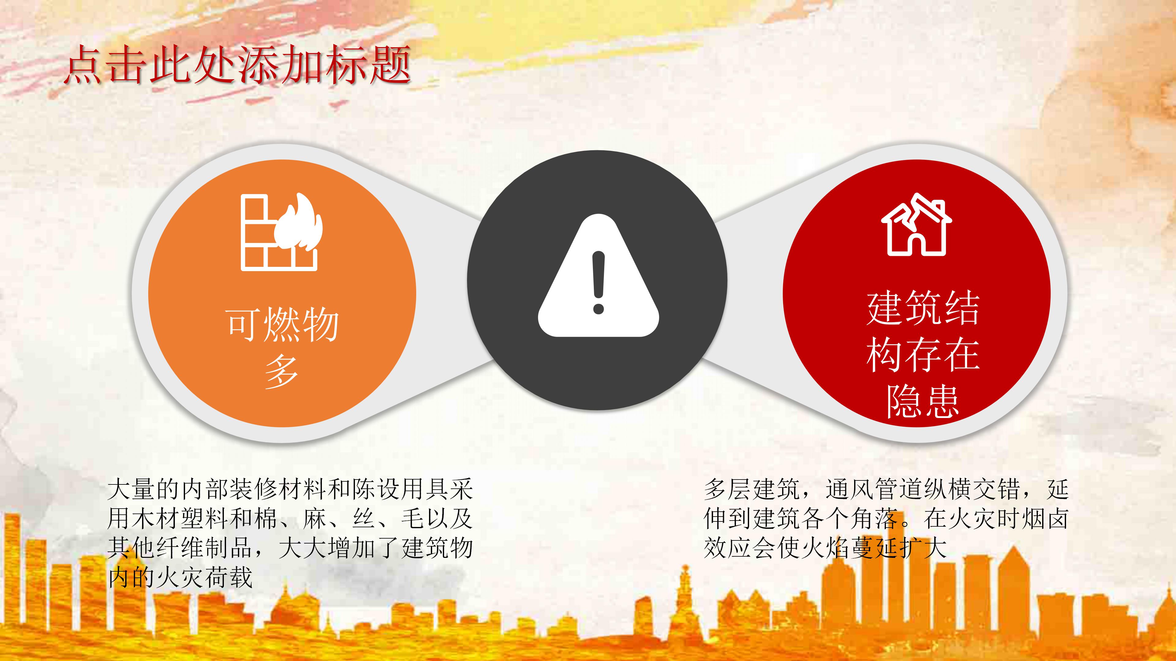 消防安全小常识培训ppt模板