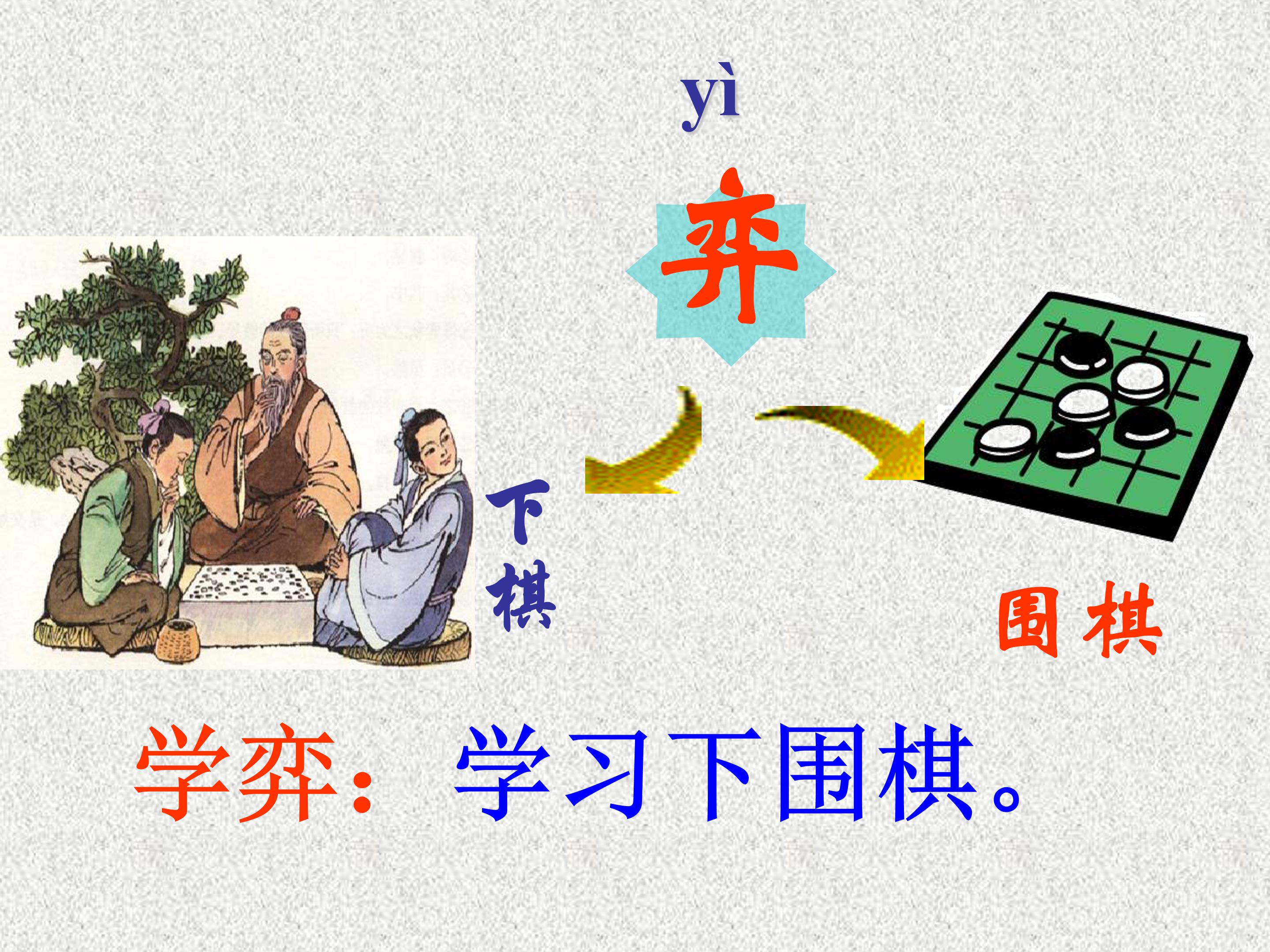 学弈教学ppt模板