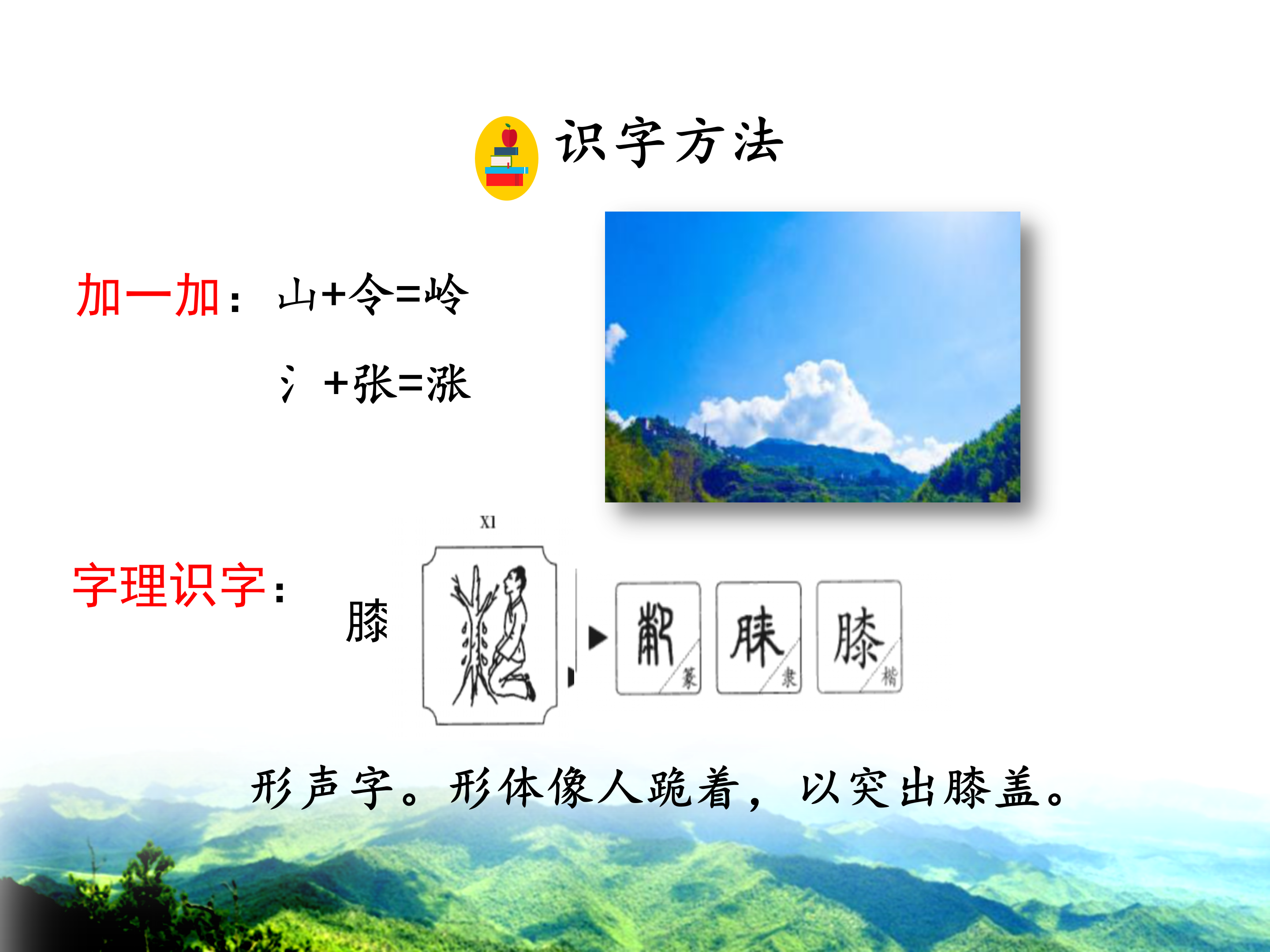 语文课件美丽的小兴安岭ppt模板