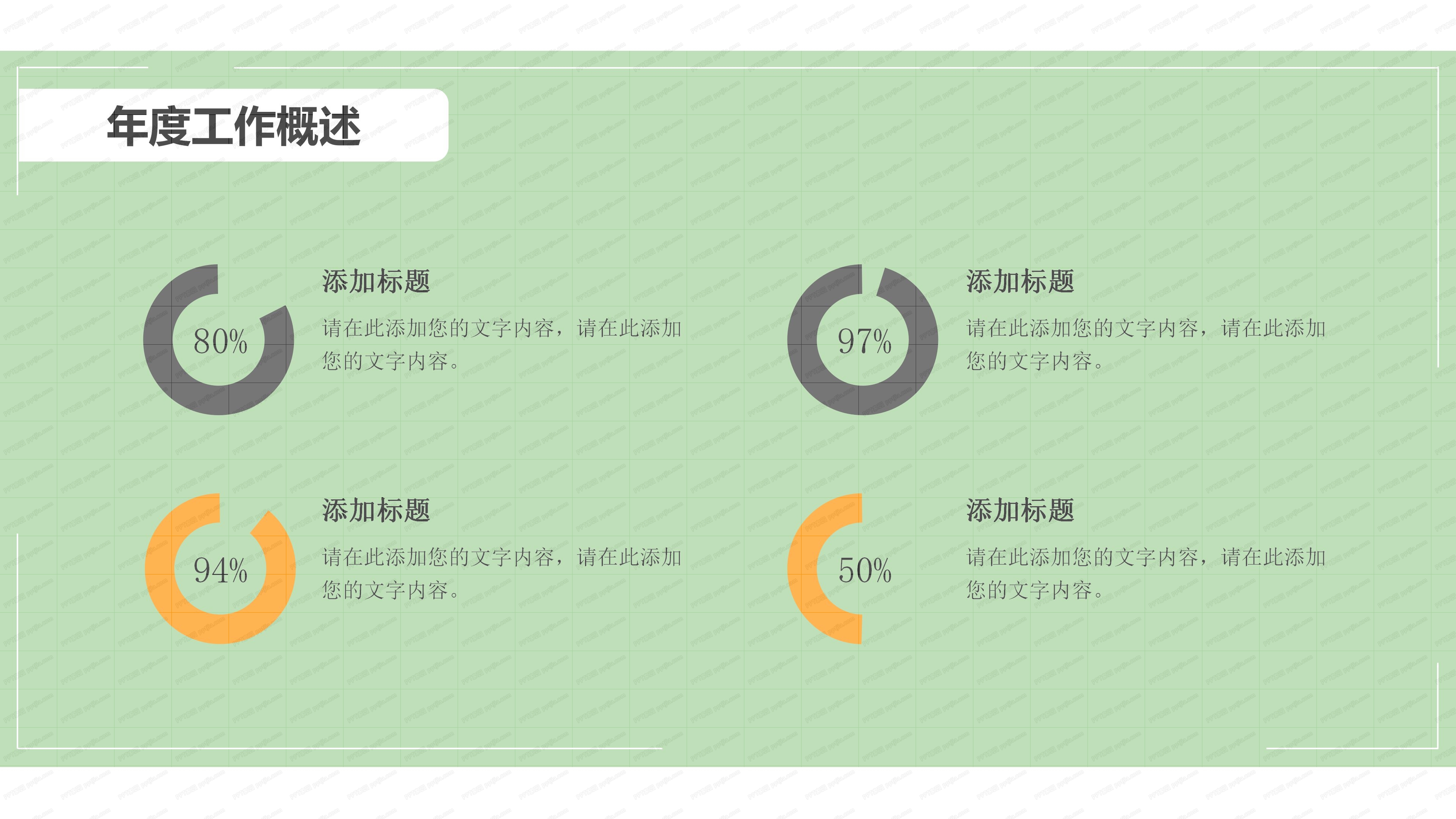 人事工作总结PPT模板