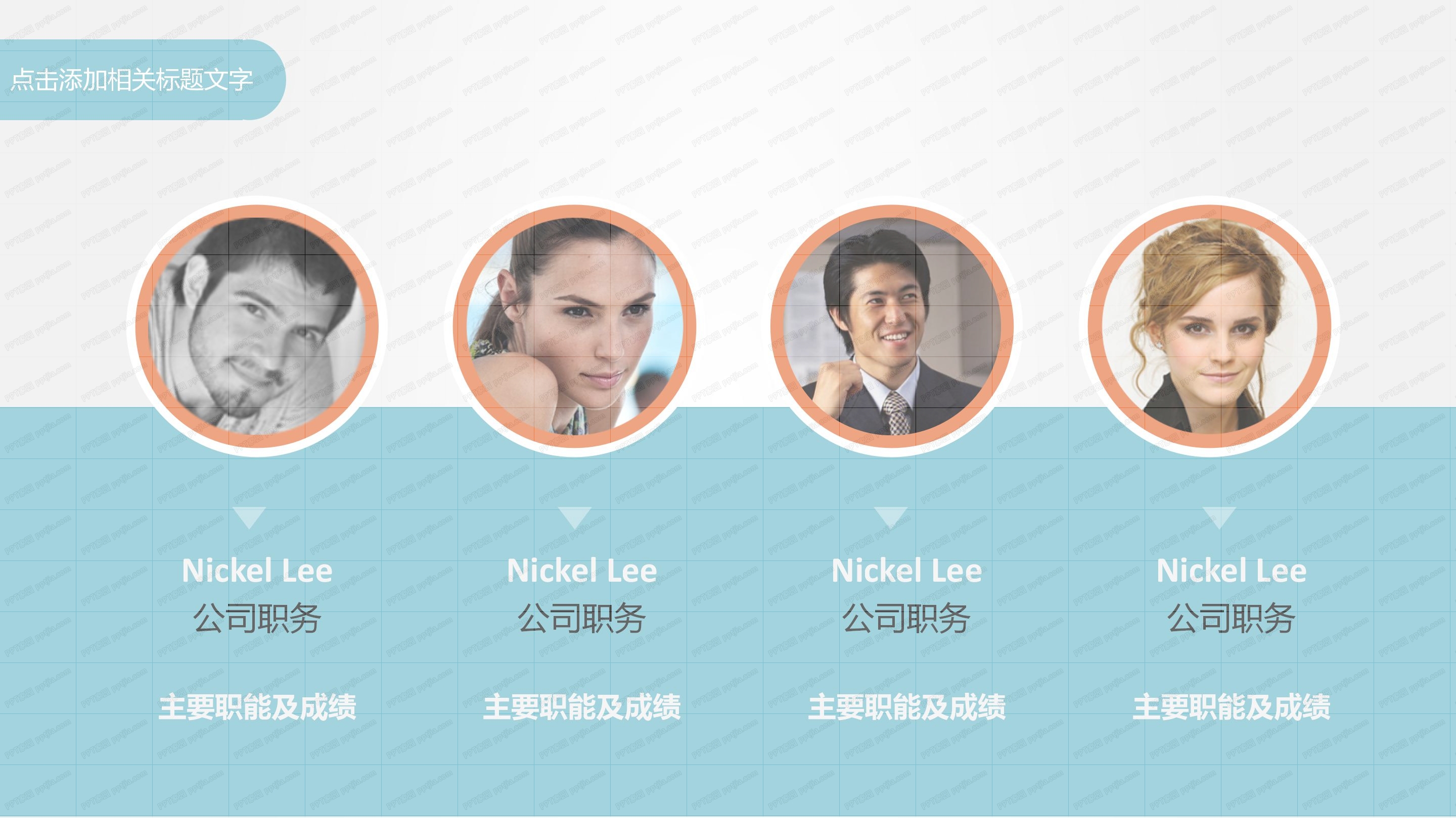 财务数据分析ppt模板