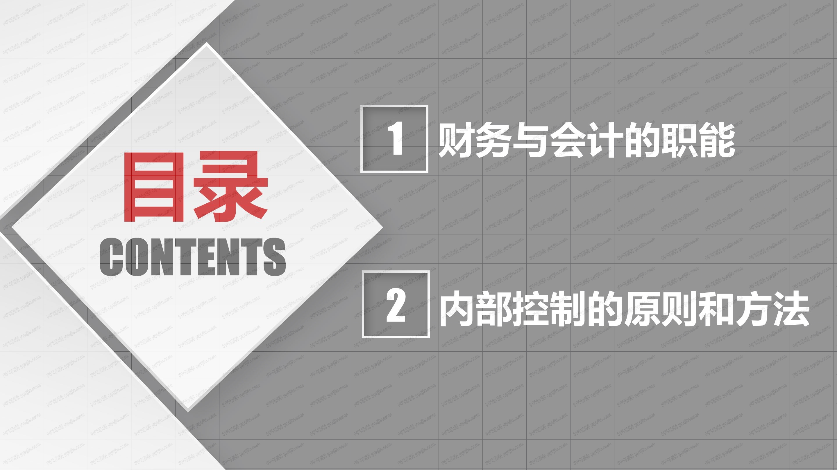 金融财务投资PPT模板