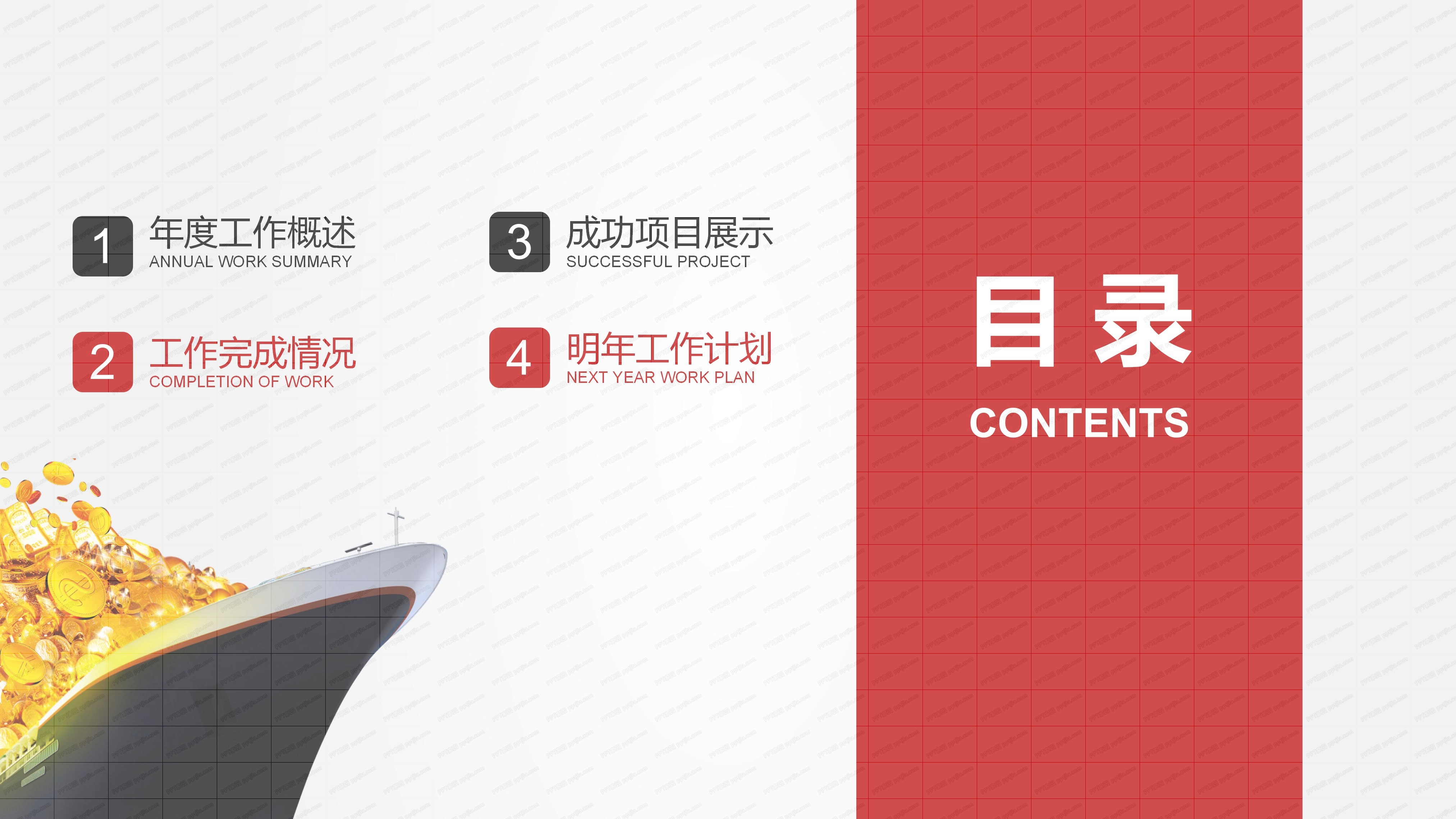 财务数据报告ppt模板