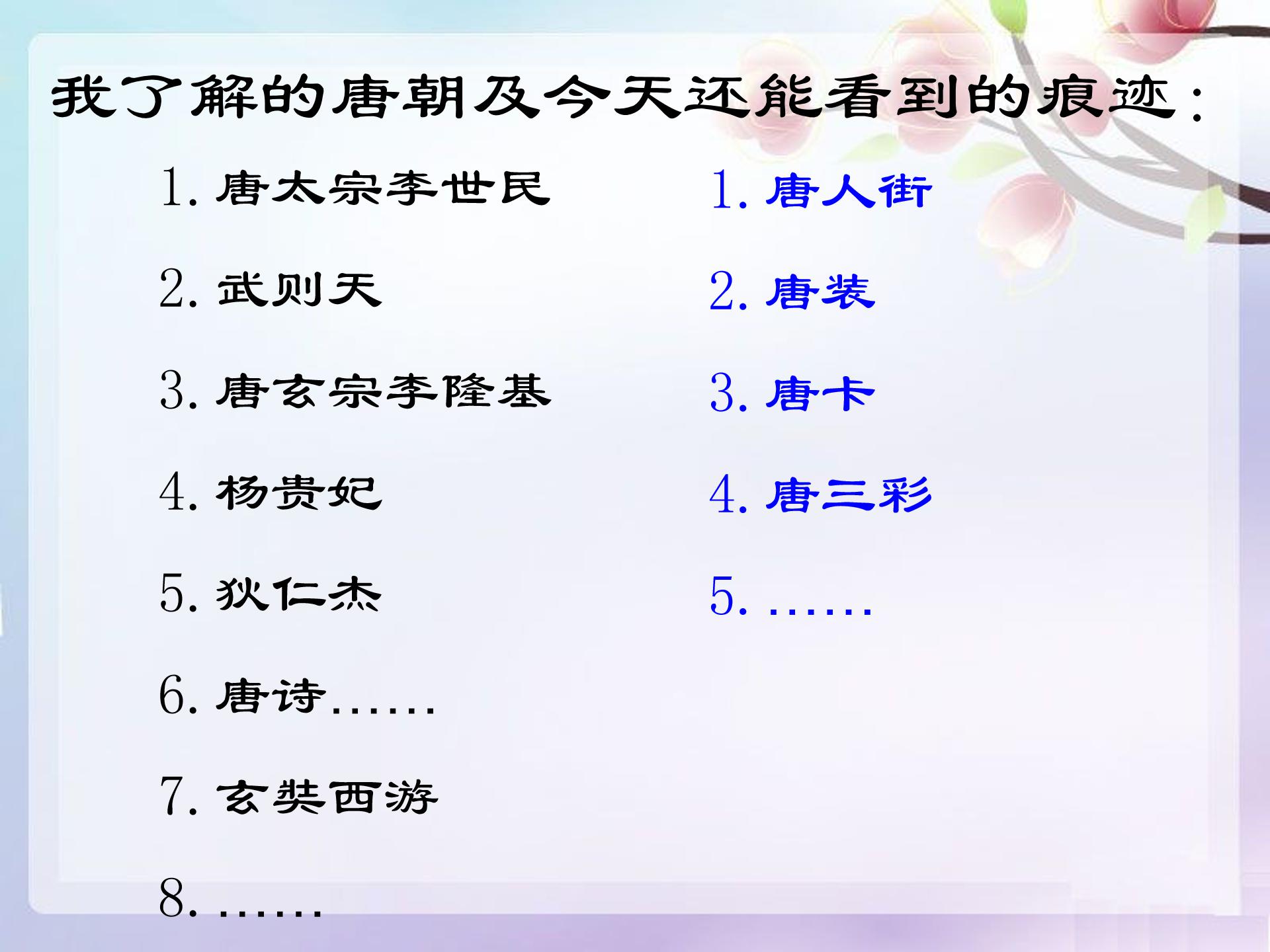 贞观之治ppt模板