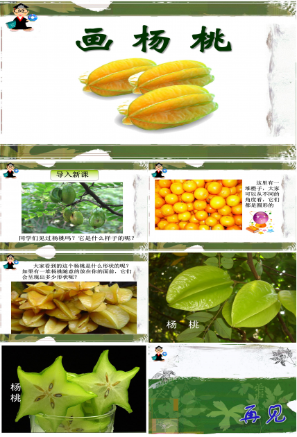 画杨桃公开课ppt课件