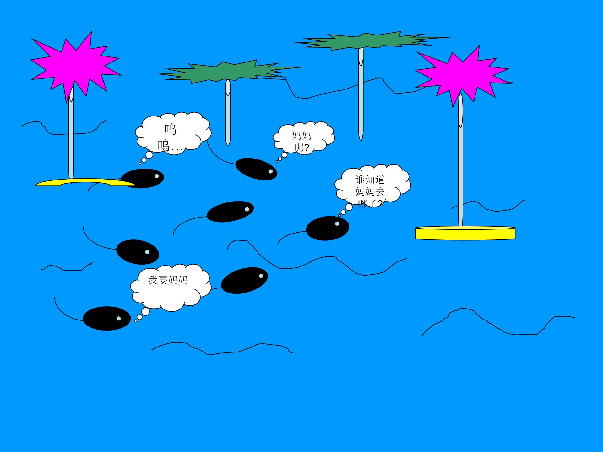 小蝌蚪找妈妈ppt模板