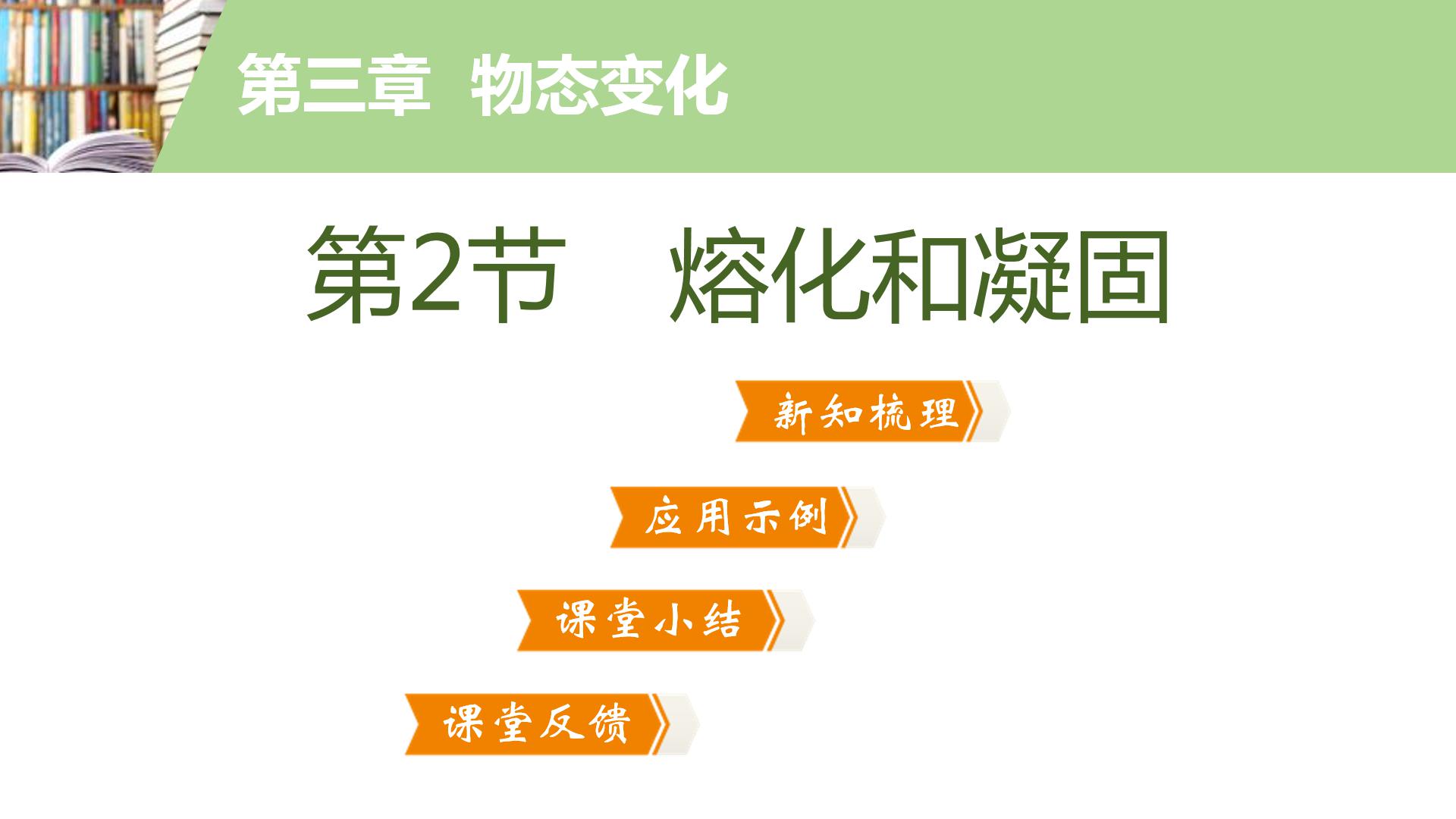 物理熔化和凝固ppt模板