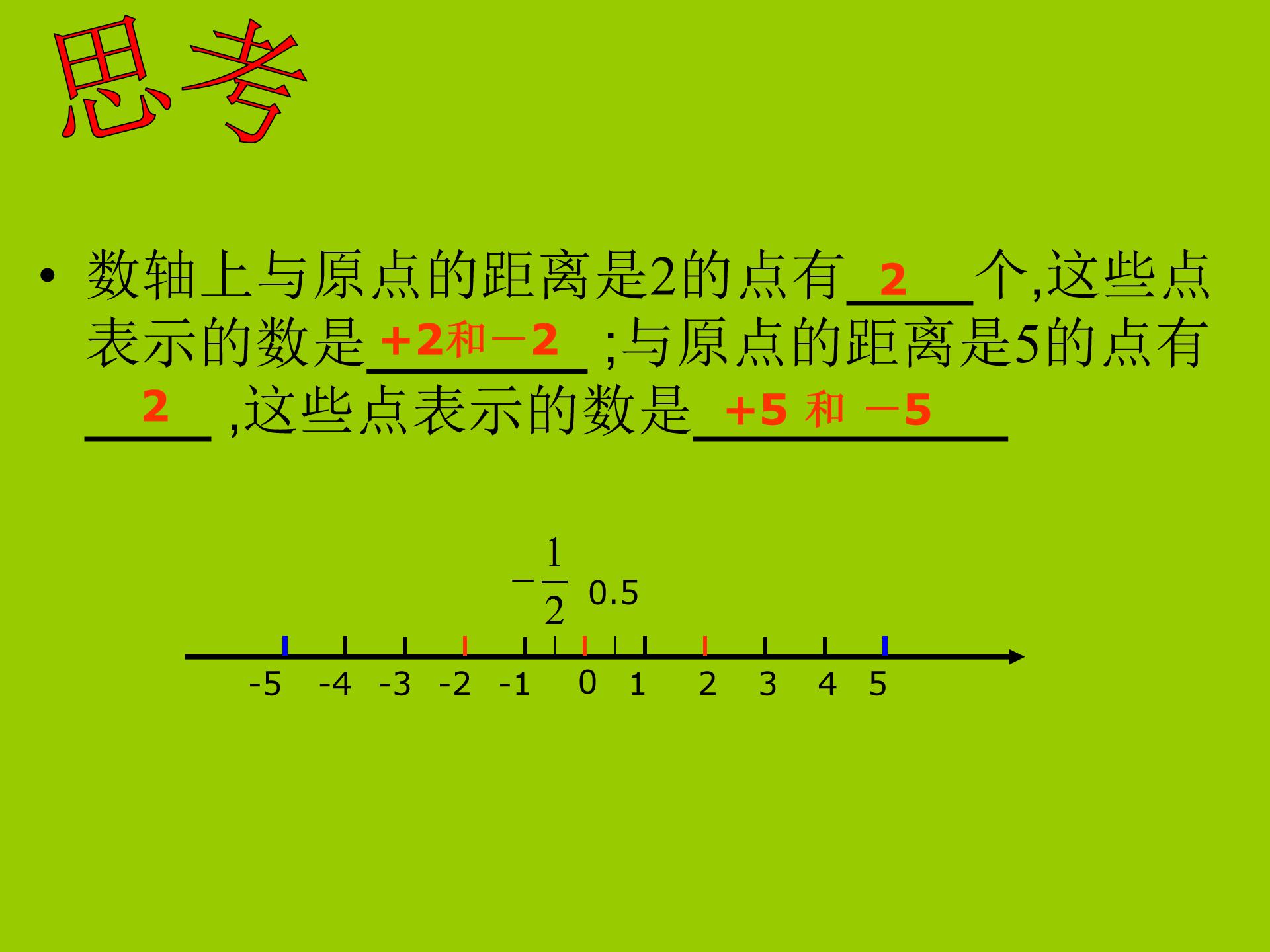 相反数的ppt模板
