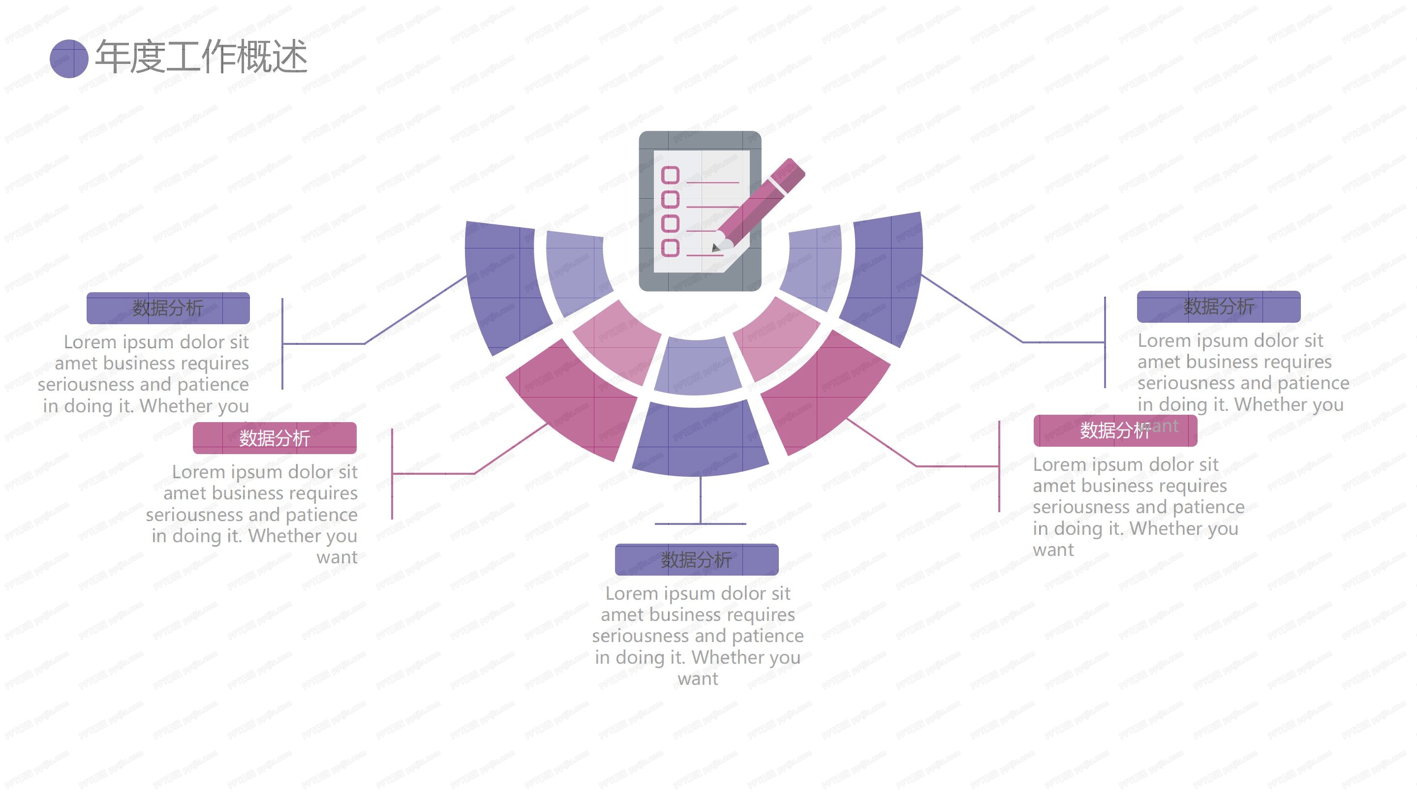人力资源总结ppt模板
