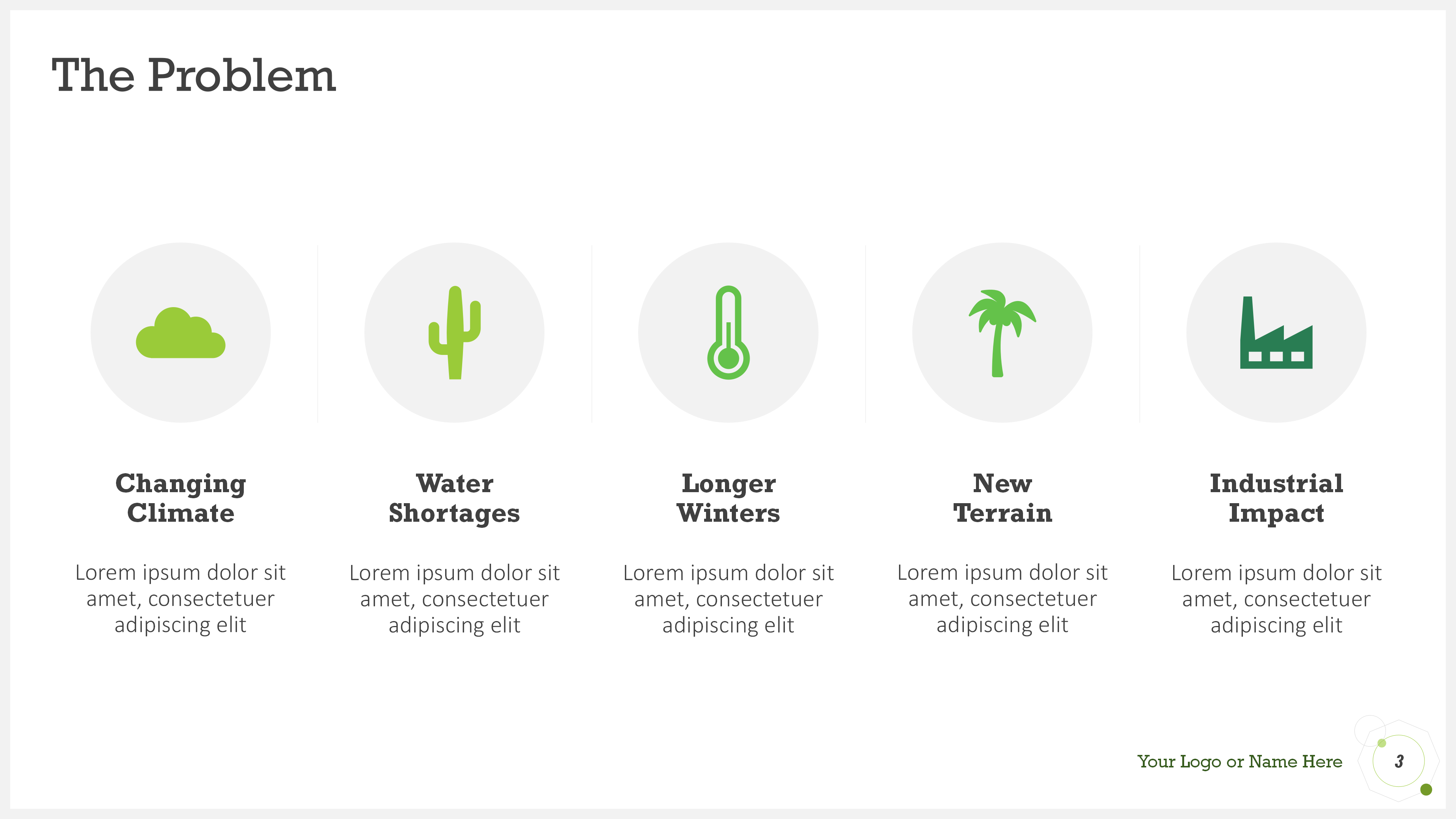 植物小清新工作总结汇报PPT模板
