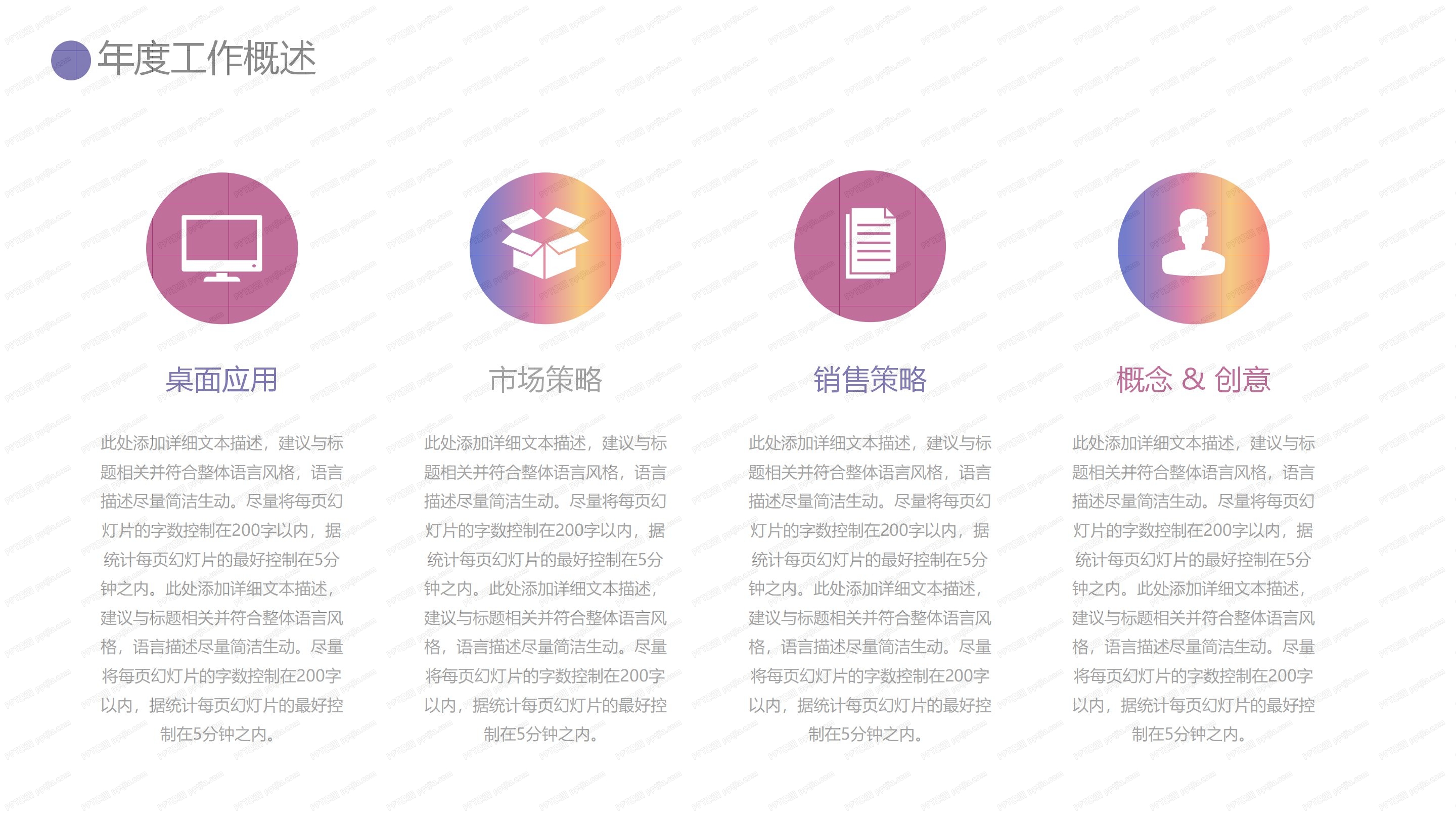 人力资源总结ppt模板