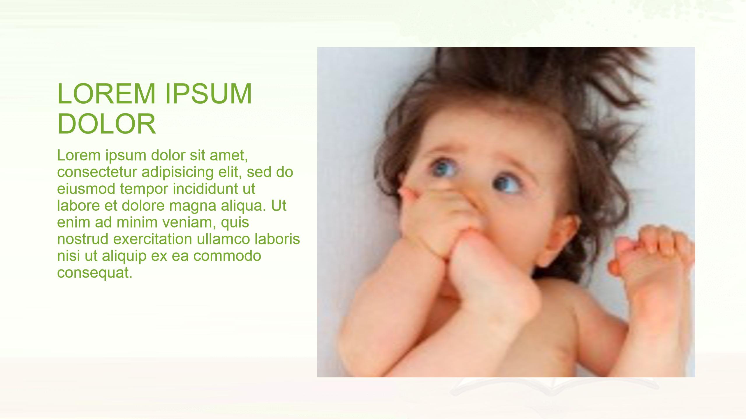 亲子阅读亲子教育ppt模板