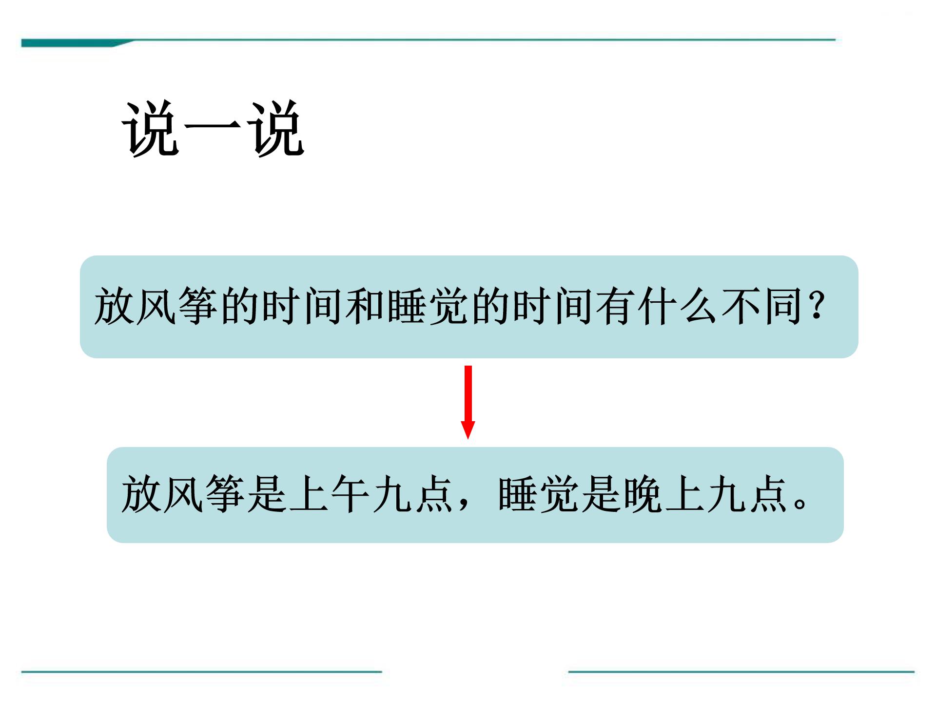 认识钟表半点ppt模板