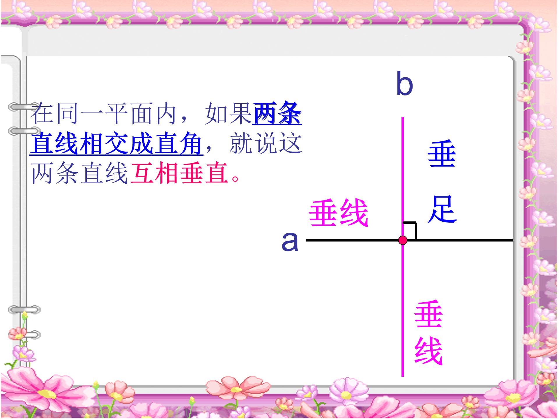 垂直与平行ppt课件模板