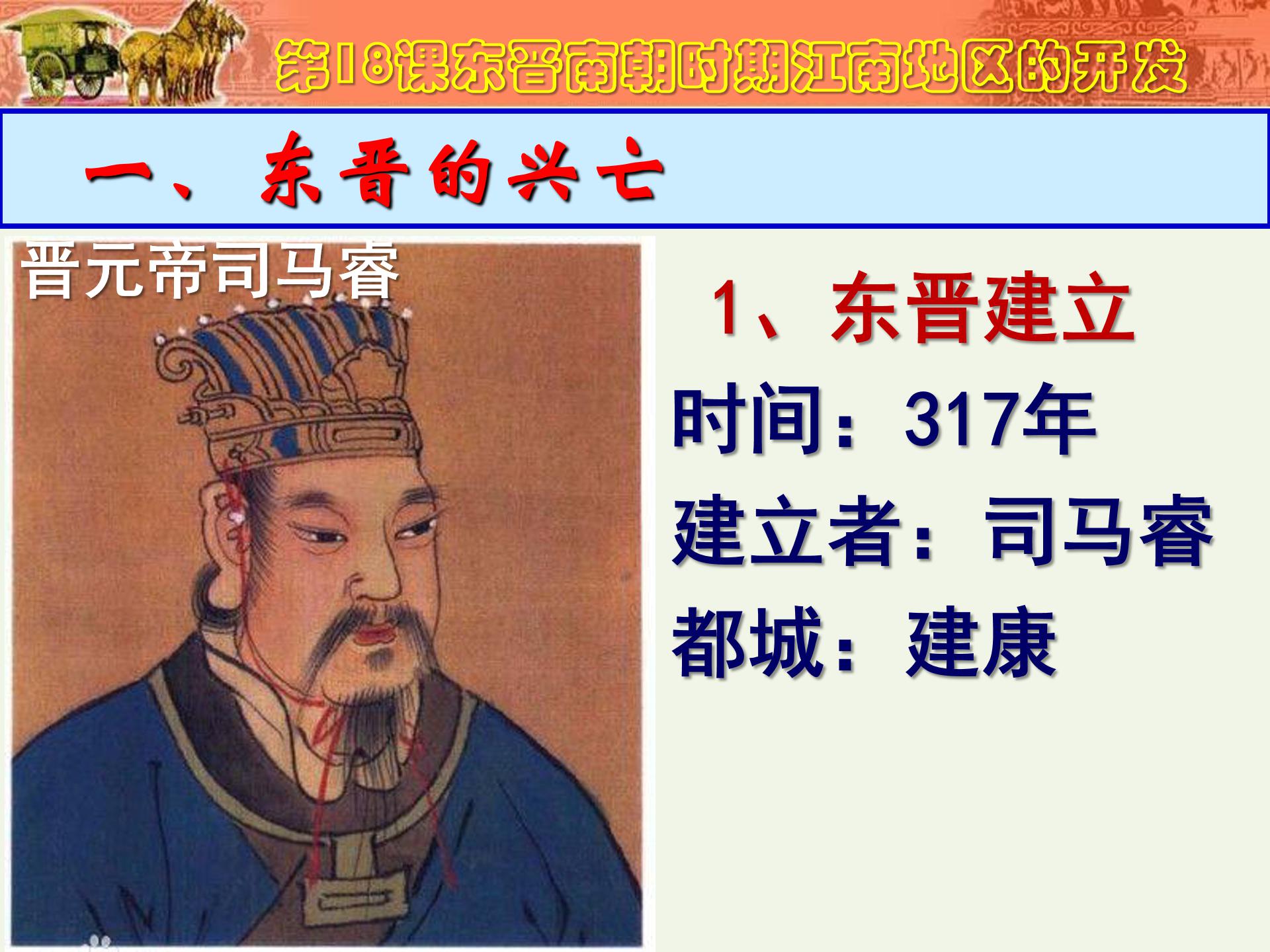 东晋南朝时期江南地区的开发ppt课件