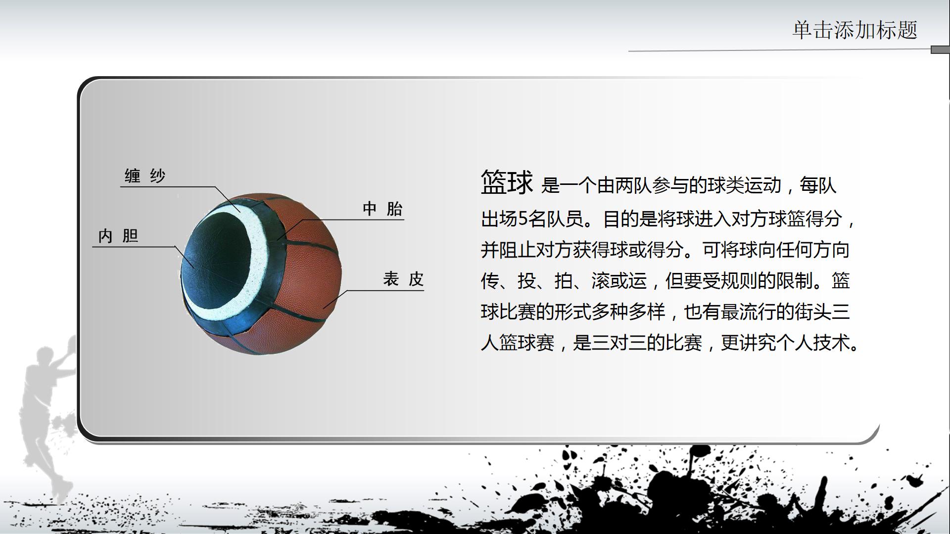 篮球运动简介ppt 