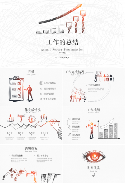 供应部工作汇报材料ppt模板