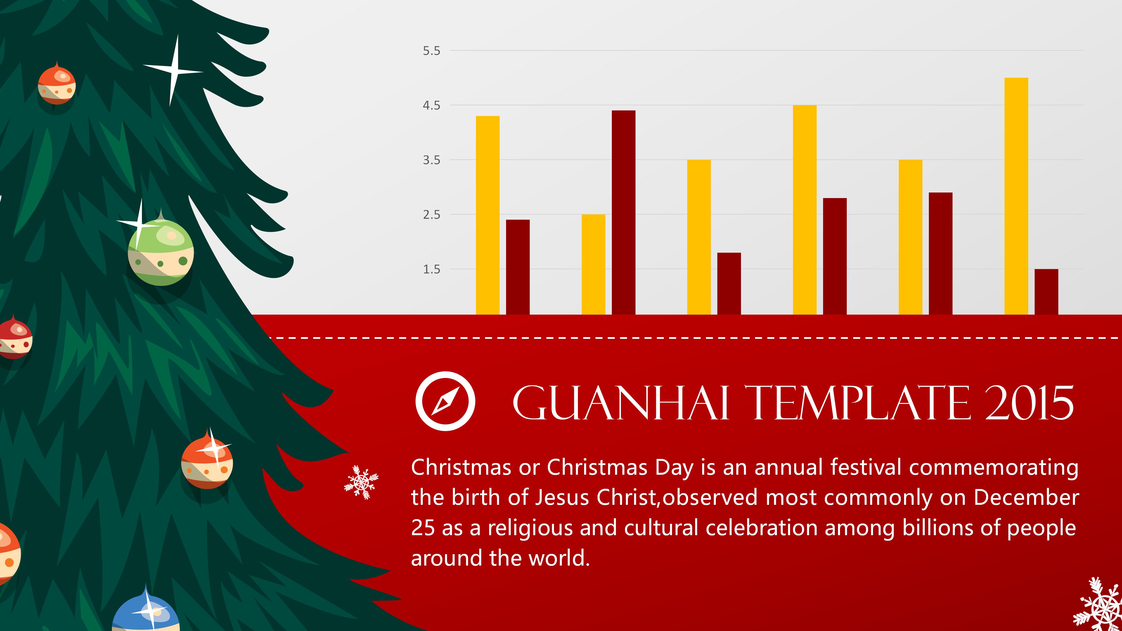 圣诞迎新晚会ppt模板