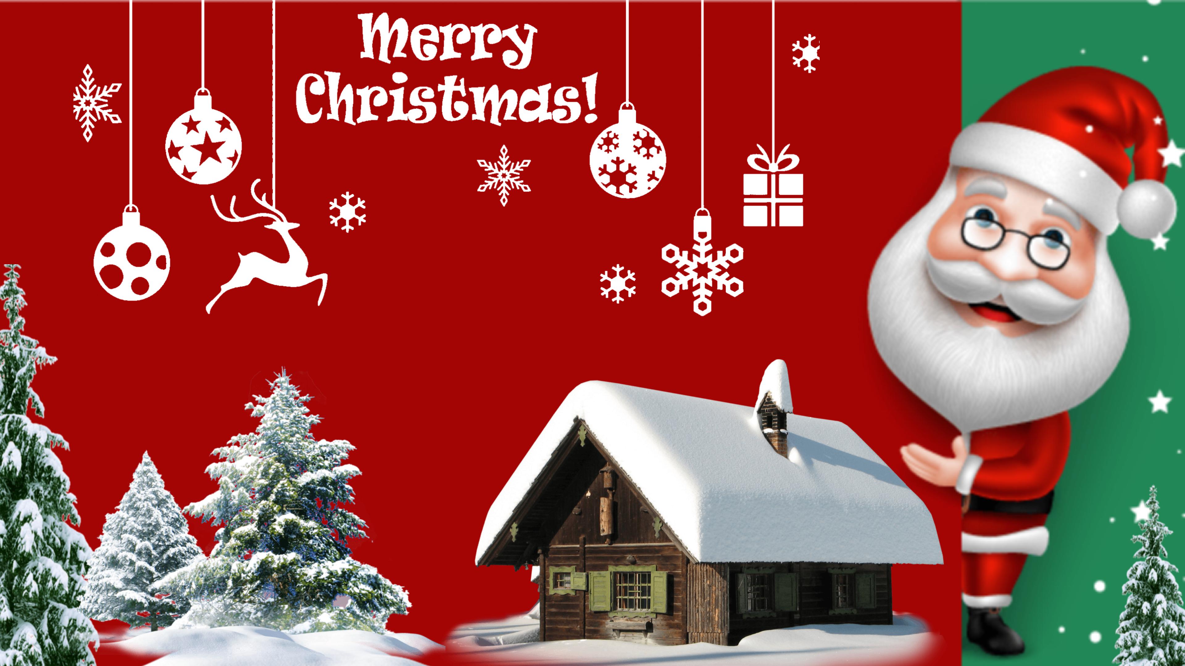 圣诞贺卡制作ppt模板