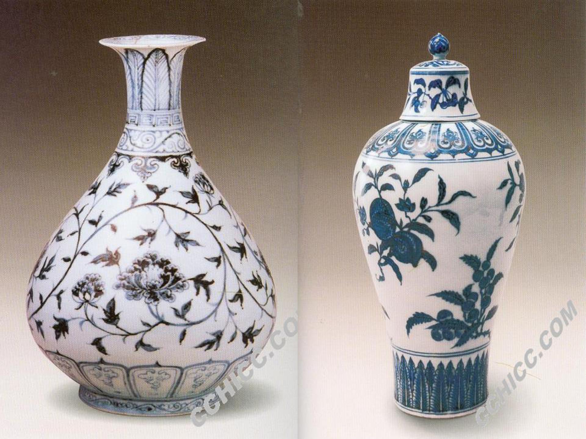 青花瓷的介绍ppt模板