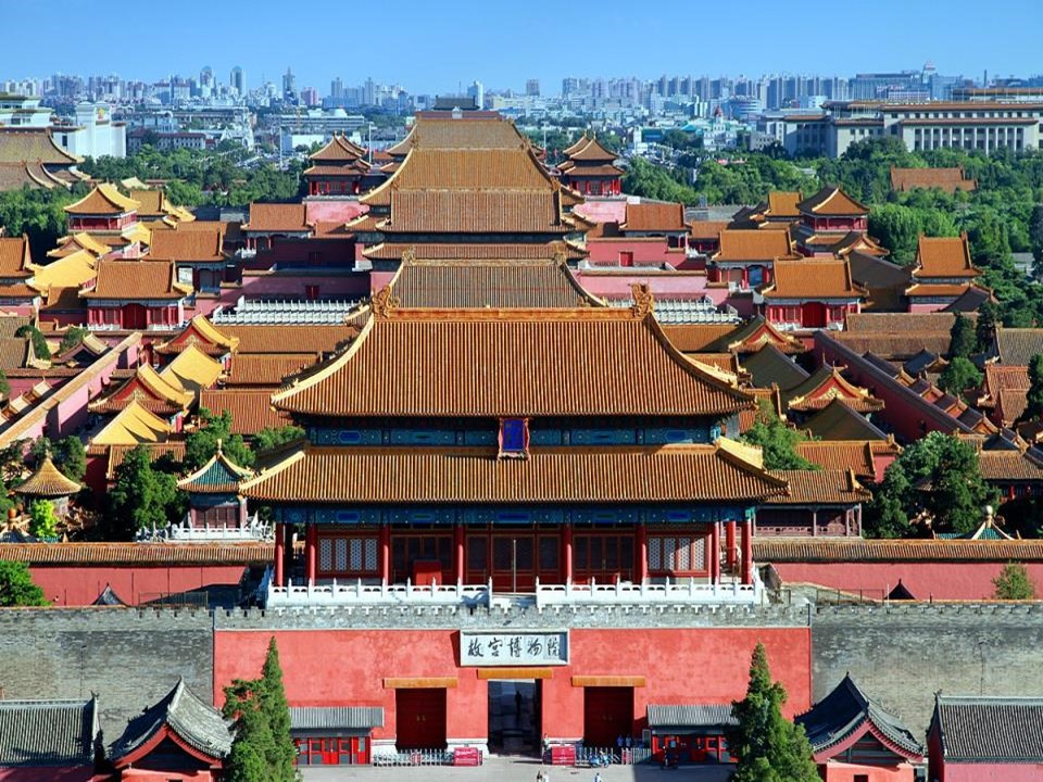 北京博物馆的介绍ppt模板