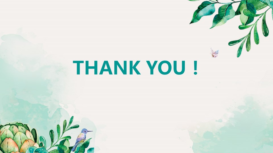 艺术类论文答辩水彩ppt模板 