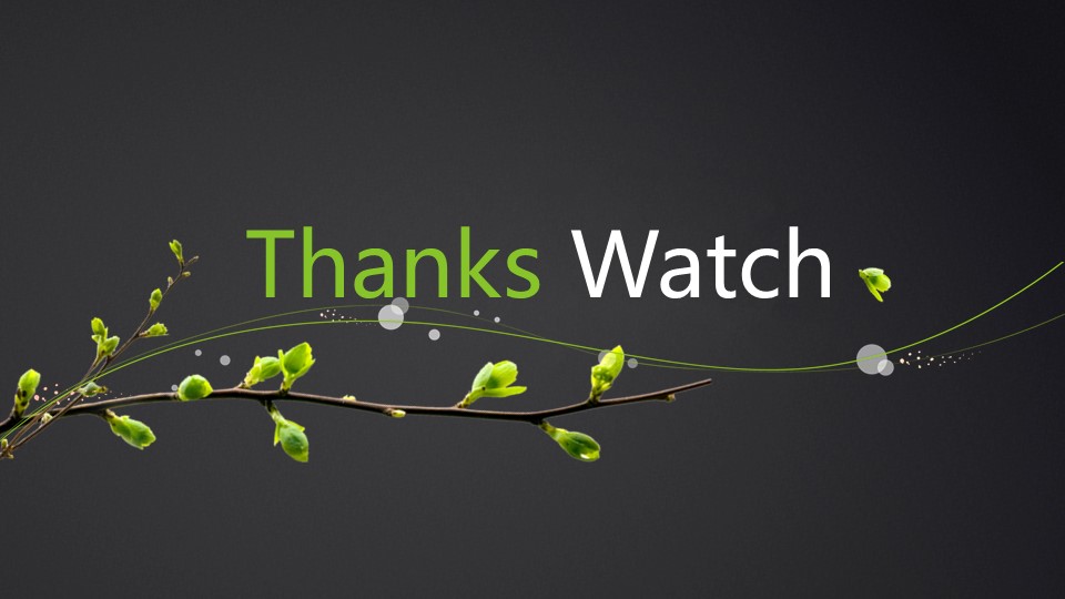 以春天为主题ppt模板