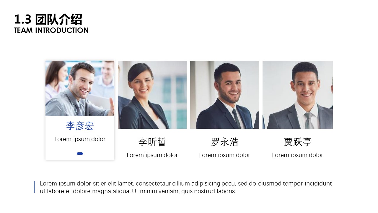 商业项目计划书ppt模板