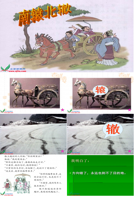 南辕北辙课件ppt模板
