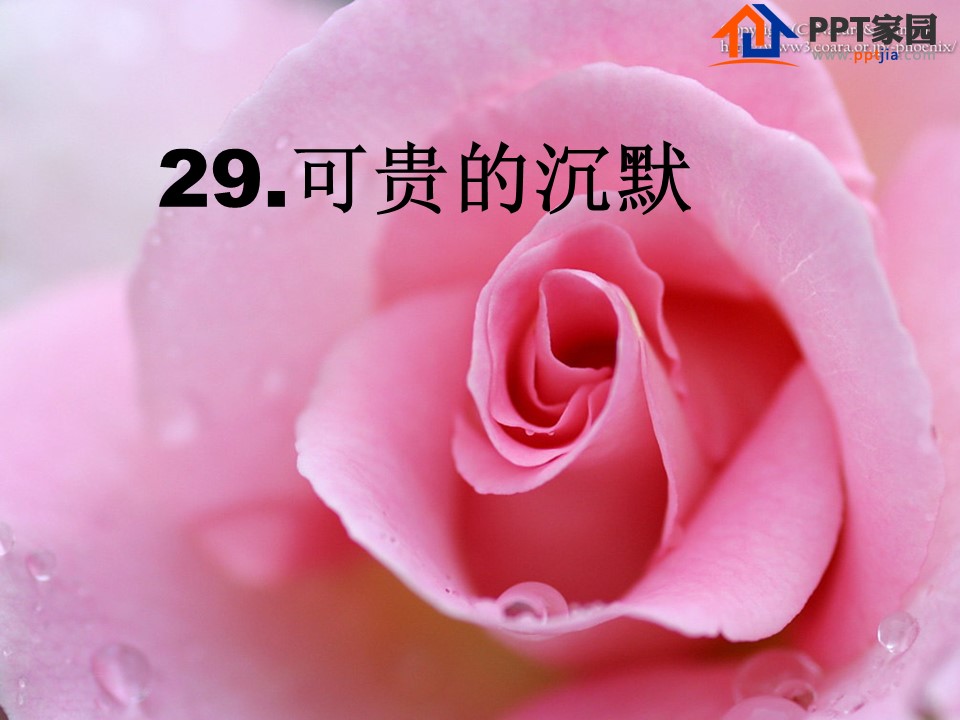 三年级上册语文可以的沉默课件ppt