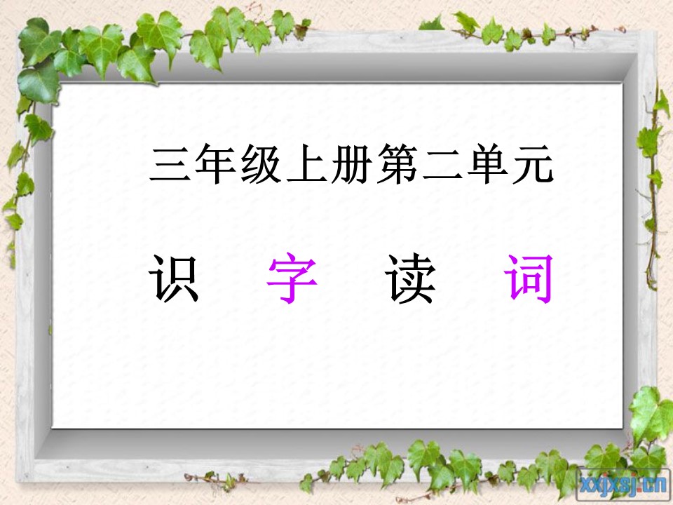 三上二单元ppt课件