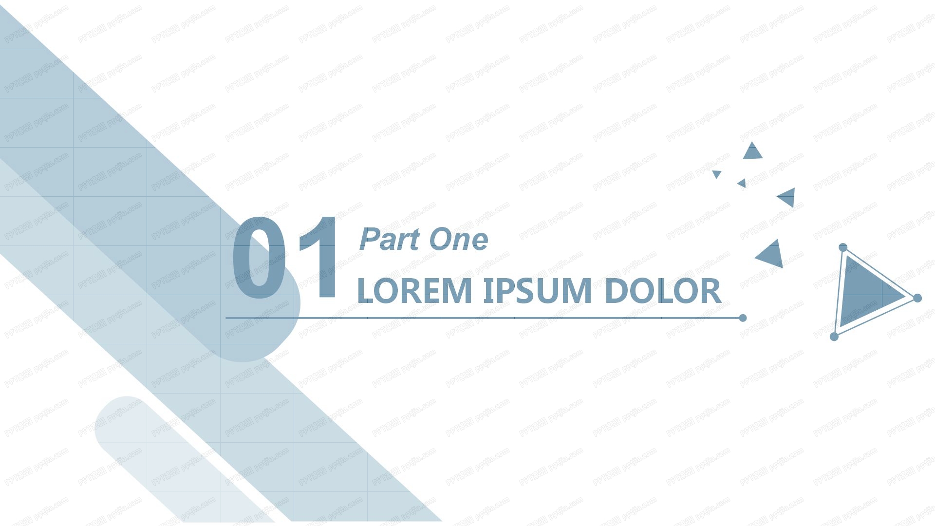 简约人力资源管理ppt模板