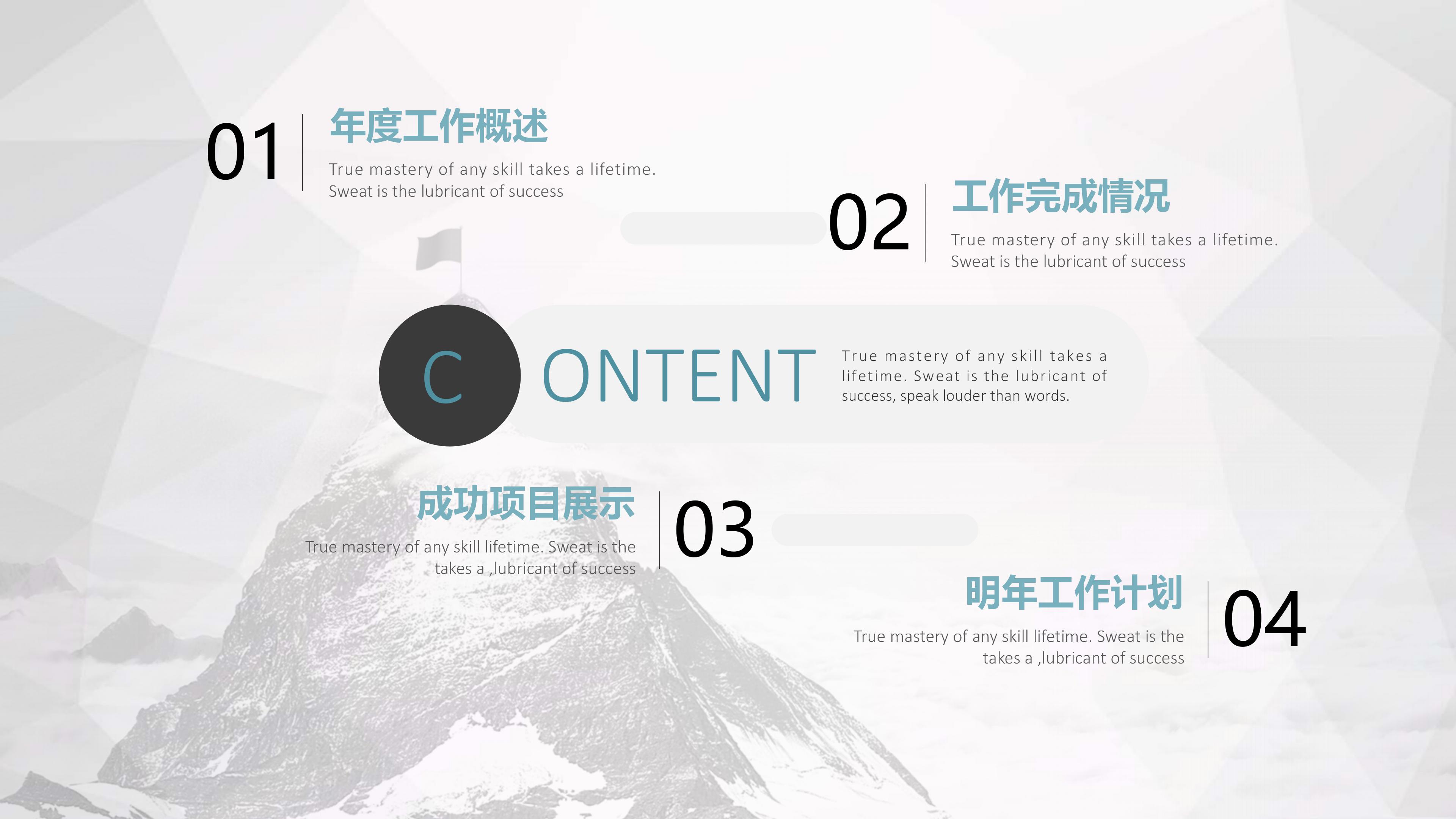 环境科研立项ppt模板