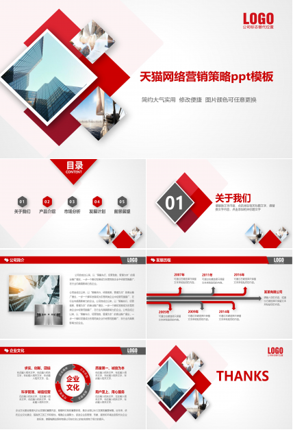 天猫网络营销策略ppt模板
