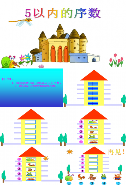 小班数学ppt模板