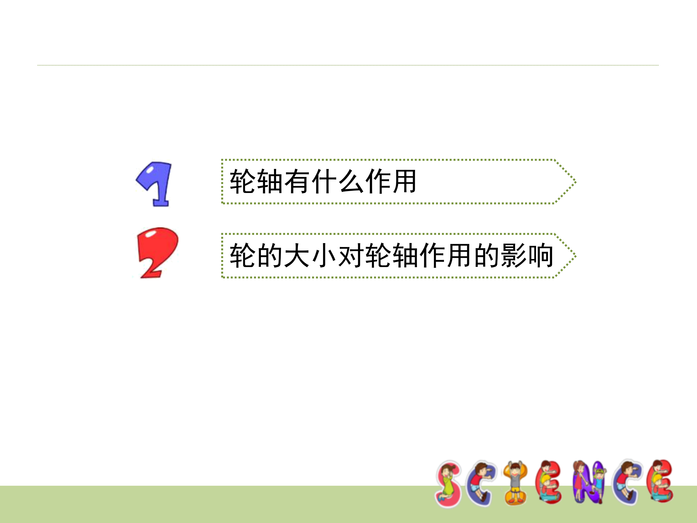 小学课件轮轴的秘密ppt模板