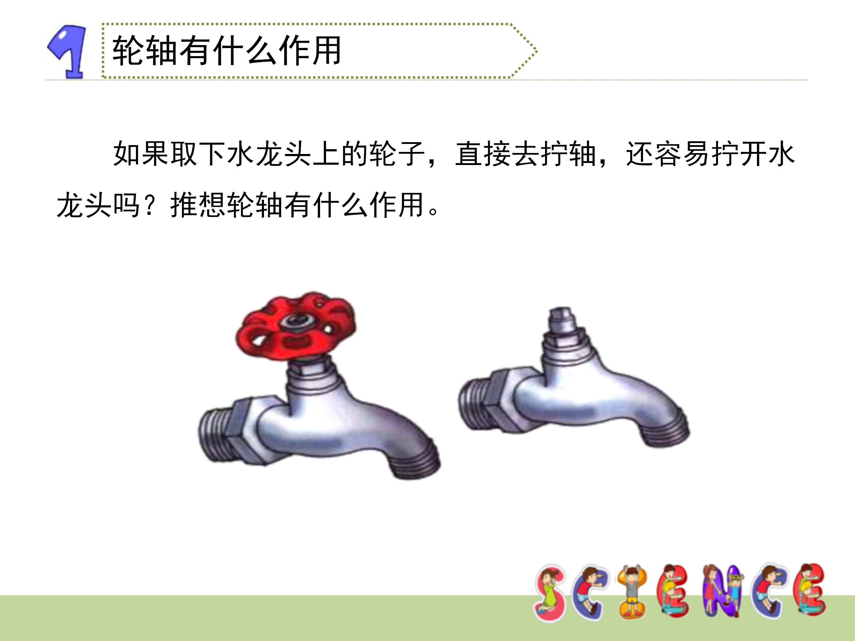 小学课件轮轴的秘密ppt模板