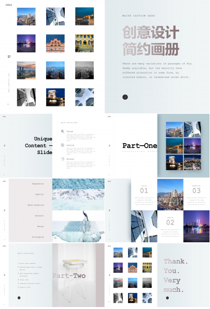 欧美风ppt简约插图