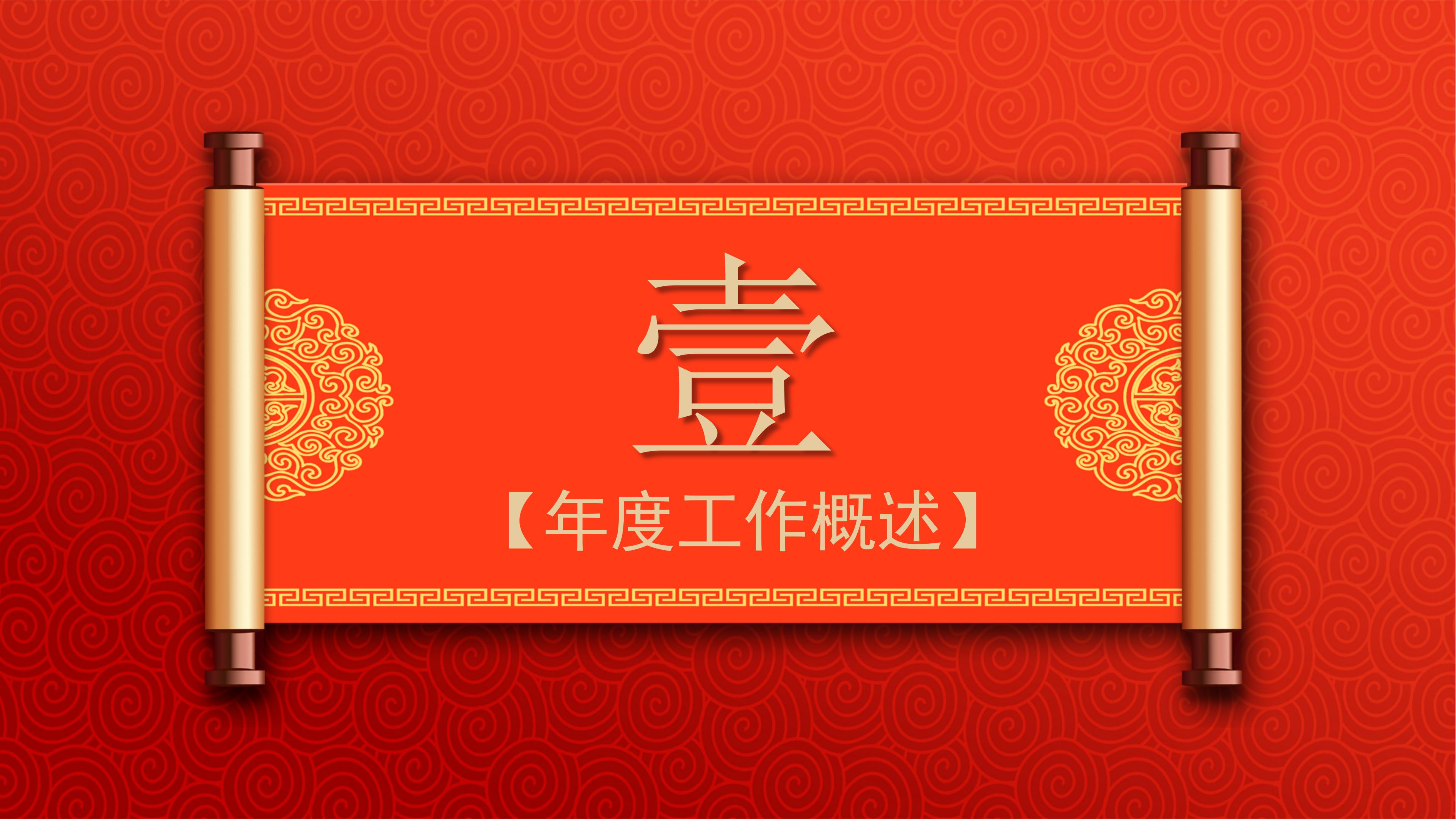 鼠年公司年终总结PPT模板