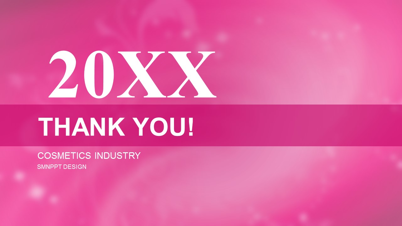 彩妆产品ppt模板