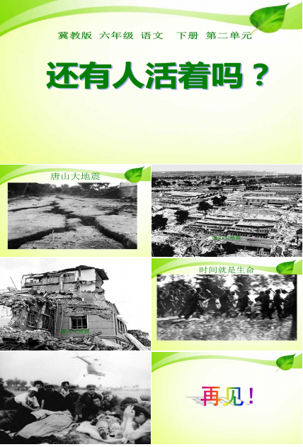 还有人活着吗ppt课件