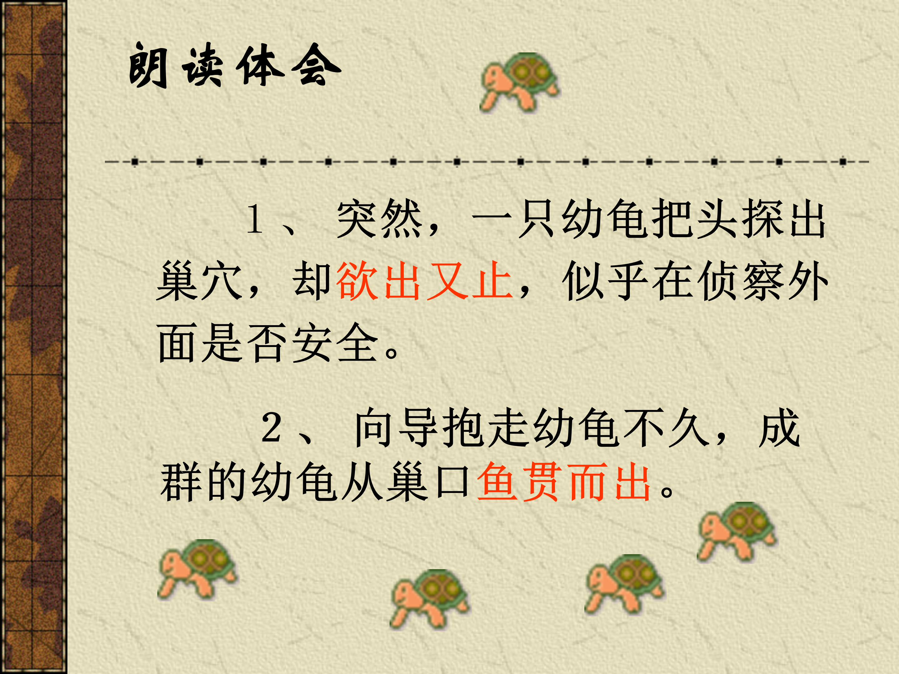 自然之道课文ppt模板