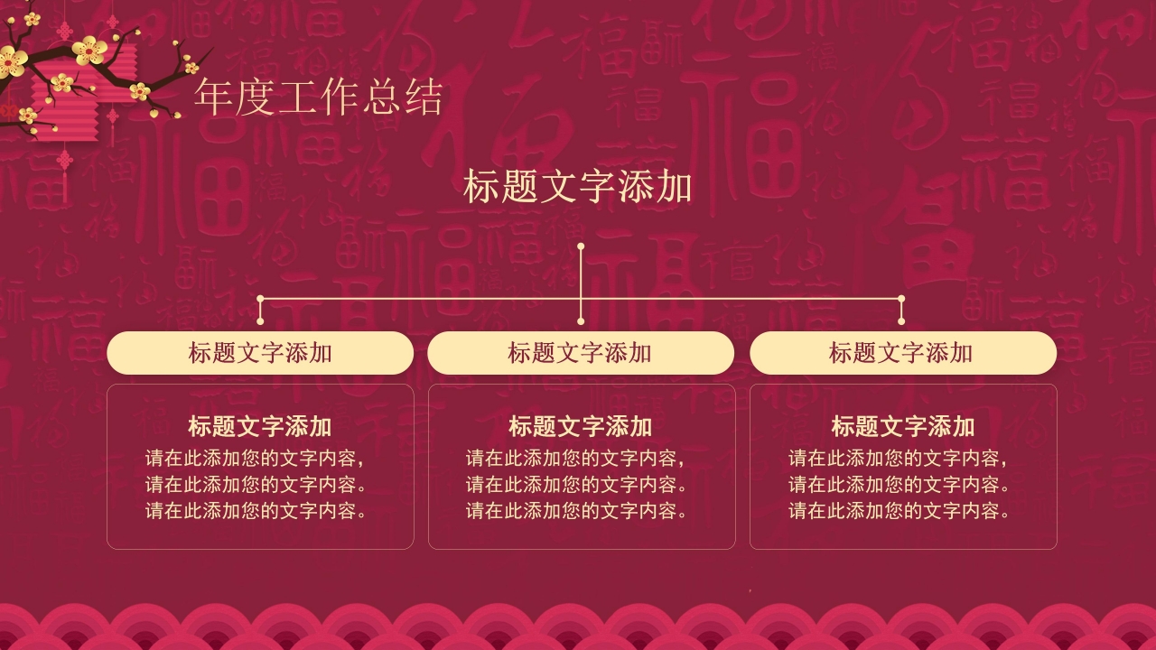 鼠年新年计划ppt模板