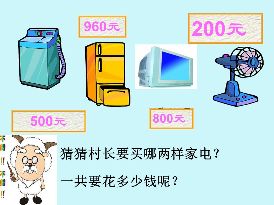 买电器课件ppt模板