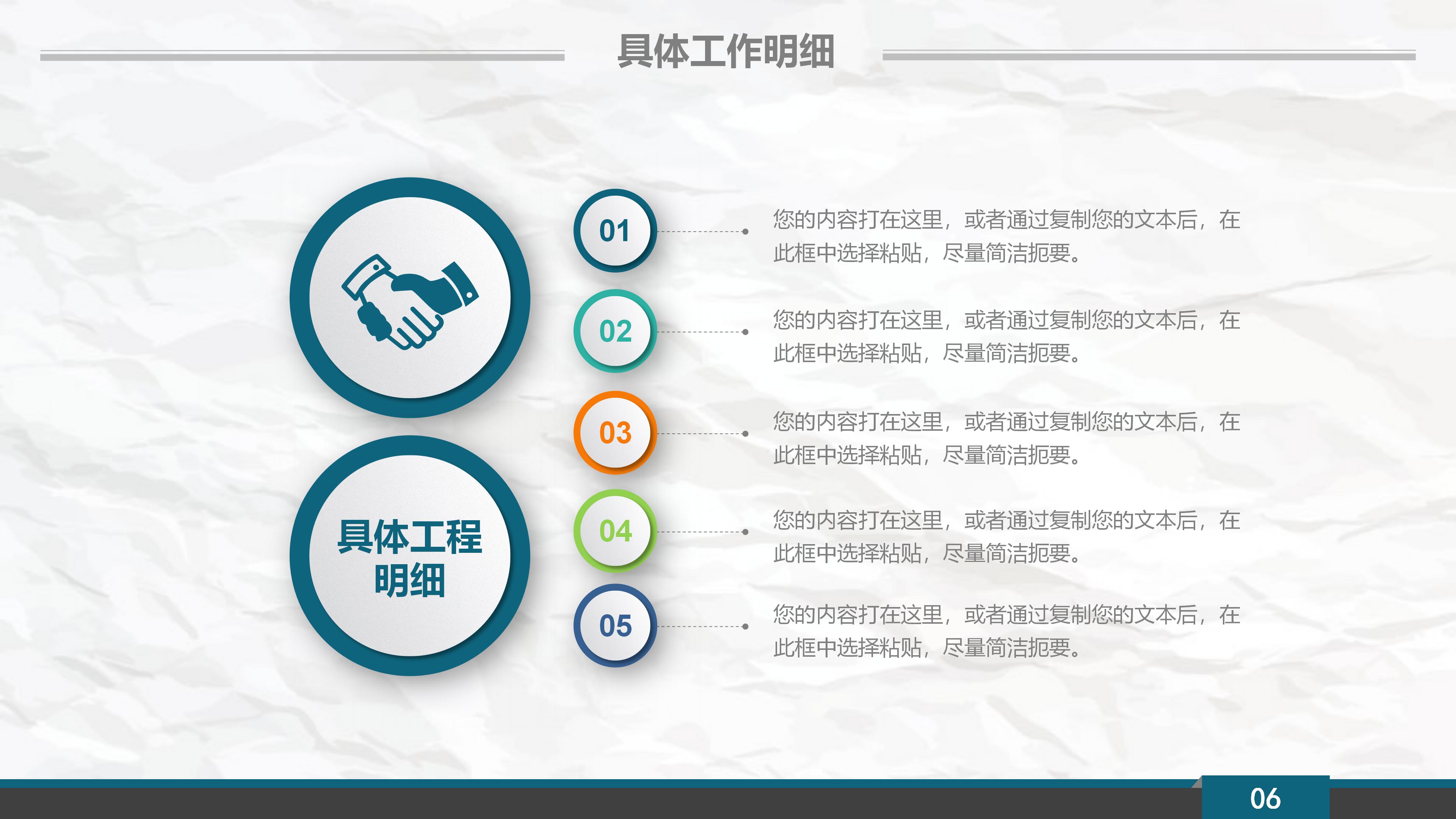 房地产复盘总结ppt模板