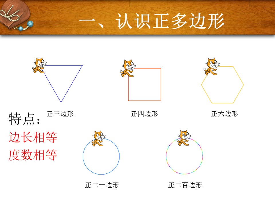 学习如何画多边形ppt模板